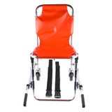 Foldable Lightweight EMS Stair Chair with Brake, Medical Emergency Evacuation Lifting Climbing 03231191