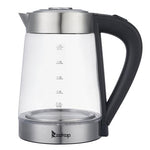 ZUN HD-250 110V 1200W 2.5L Electric Kettle with Blue Glass 14592569