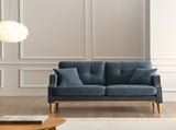 Loveseats 2 Seater Sofa For Primary , Bed Room, Office, waterproof fabric , USB Charge Port , 2 30415348