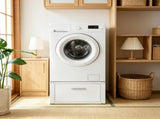 27" Wide Laundry Pedestal for Washer & Dryer, 14.4" Height 660 lbs Capacity Base Stand, Heavy Duty 51886419
