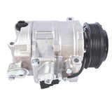 A/C Compressor W/ 6-Groove Pulley Replacement for Ford Edge 2012-2015, Explorer 2012-2013 L4 2.0L 36617677