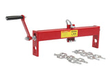 Heavy Duty Steel 2 Ton / 4000lbs Engine Hoist Load Leveler Shop Crane Cherry Picker with 2 Chains 04895571