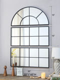 30" x 45" Large Arched Wall Mirror with Three Separate Sections W2078P218270