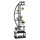 6th Floor Half Moon Ironwood Suitable For Garden Balcony Patio Lawn Home Decoration Plant Stand 96802284