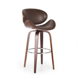 BAR STOOL 67493.00PUDBRN