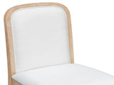 TREXM Vintage Style Dining Chair Set with 4 Upholstered Chairs for Dining Room and Living Room N715P400659D
