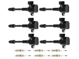 6 X Ignition Coil 6 X Spark Plugs fit for Infiniti QX4 3.5L V6 2001-2003 UF349 New 04116715