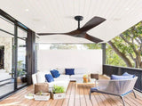 (Same as W934P156667) 52 Inch Ceiling Fan Without Light, 3 ABS Blades Outdoor Ceiling Fan 6-speed W934P502036