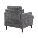 COOLMORE Wood Frame Armchair, Modern Accent Chair Lounge Chair for Living Room,Tufted Club Chair, W395P151908