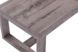 ZUN 1pc Contemporary Coffee Table Rustic Brown Gray Tan Finish Living Room Wooden Furniture B011P244346