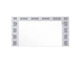 Noralie Mirrored & Faux Diamonds Accent Mirror B2726P453786