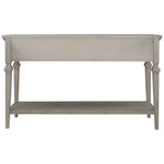 ZUN TREXM Classic Retro Style Console Table with Three Top Drawers and Open Style Bottom Shelf, Easy WF199599AAE