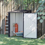 ZUN Outdoor Garden Storage Shed Galvanized Steel Tool House （Prohibited by WalMart） 60583842