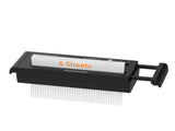 Small Paper Shredder for Home, 6 Sheet Strip Cut Paper Shredder Without Basket,Portable Shredder 88725189