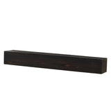 48" Rustic Wood Fireplace Mantel,Wall-Mounted & Floating Shelf for Home Decor W1390111291