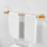 Bathroom Hardware Set, Thicken Space Aluminum 6 PCS Towel bar Set- Brushed Gold 24 Inches Wall 85205512