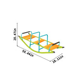 XSS008 high quality kids seesaw plastic seat playground equipment cute baby plastic rocker outdoor W171194801