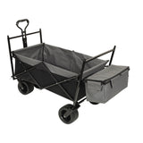480Lbs Collapsible Wagon with Canopy,Wagon Stroller with 7" All-Terrain Wheels, Lightweight Foldable 28469453
