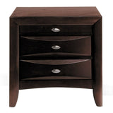 Espresso 2-drawer Nightstand B062P181312