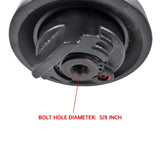 Black Bottom Roller 5/8 Inch Bolt Hole Diameter RC788-21702 for Kubota Models KX033-4 39380597