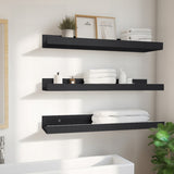 ZUN 24” Floating Shelves for Wall Décor Storage, Set of 4, Wood for Bedroom, Living Room, Bathroom, 25476696