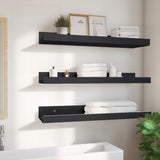 ZUN 24” Floating Shelves for Wall Décor Storage, Set of 2, Wood for Bedroom, Living Room, Bathroom, 12362765