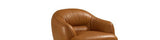 Leonia Cognac Leather Loveseat B2726P285350
