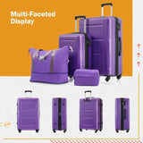 2 Piece Luggage Set with Bags Expanable Spinner Wheels ABS Lightweight Suitcase with TSA Lock N732P198744I