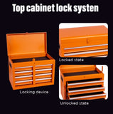 Tool Chest, 5-Drawer Rolling Tool Storage Cabinet with Detachable Top Tool Box, Liner, Universal W2660P287617