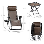 ZUN Folding Lounge Chairs / beach chair （Prohibited by WalMart） 43845945