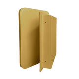 16x24 Inch Recessed Metal Framed Medicine Cabinet Mirror and Adjustable Shelves Wall Mirror W1435P191606