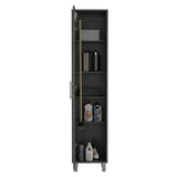 Storage Cabinet Buccan, Laundry, Smokey Oak B092142829
