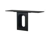 47.24 Inch Entryway Table for Living Room,Narrow Console Table with Unique Loopback, Modern W2582P279963