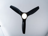 52 Inch ABS Blades Ceiling Fan With Light Kit ,DC 6 Speed ,Remote W3775P464129