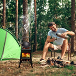 ZUN 27*27*34cm wood camping stove 70242687
