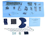 3 in 1 Swing Set With Belt Swing, Slide, Glider for Backyard W1408P551992