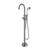 Freestanding Bathtub Faucet with Hand Shower W1533125097