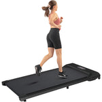 ZUN 2 in 1 Under Desk Electric Treadmill 2.5HP, Remote Control, Display, Walking Jogging Running Machine 82118414