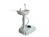 CHH-7701 Portable Removable Outdoor Wash Basin White 14412236