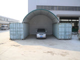 20ft Container Shelter Rear Panel11oz PE Waterproof CoverFits 20x20ft & 20x40ft Shelters W2089P339204