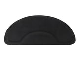 3x 4.5x 1/2" Beauty Salon Semicircle Anti-fatigue Salon Mat Black 42550201
