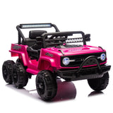 12V Kids Ride On 6-Wheel electric truck car W/Parents Control ,Six-Wheel Suspension,Four W1578P284259