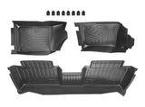 Floor Mats Kit fit for Toyota Camry 2007-2011 Front & 2nd Row Floor Liner TPE Rubber 03148297