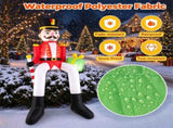 8.7 FT Lighted Inflatable Christmas Nutcracker Yard Decoration with Built-in LED Lights, Blow Up 36971485