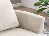 31.9"W Chenille Swivel Accent Barrel Chair and Comfy Round Accent Sofa Chair for Living Room, 360 W3118P447611