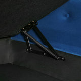 Aijia 60" Velvet Multifunctional Storage Chaise Lounge Buttons Tufted Nailhead Trimmed Solid Wood W111749338