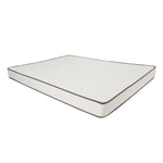 ZUN 6 in. Tight Top Pocket Spring Mattress in a Box, Full, Soft Foam Mattress for Bed Frames, White B011P204081