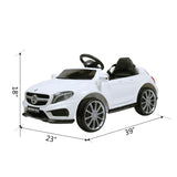 ZUN 6V Mercedes Benz AMG Electric Vehicle, Kid Ride on Car with Parental Remote Control, MP3 Player W2181P156700