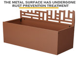 Metal Garden Bed with Trellis, 70 Inch Height Metal Planter Box with Trellis, Garden Box for 73841782