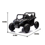 24V Two-Seater Kids Ride On UTV W/Parents Remote Control,Four-Wheel Suspension,Slow Start,Large W1578P184797